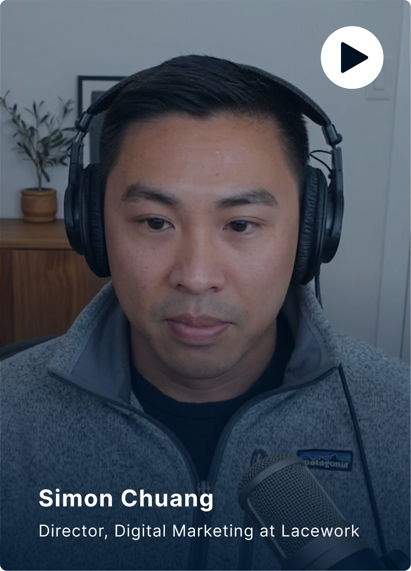 Simon Chuang, Director of Digital Marketing at Lacework